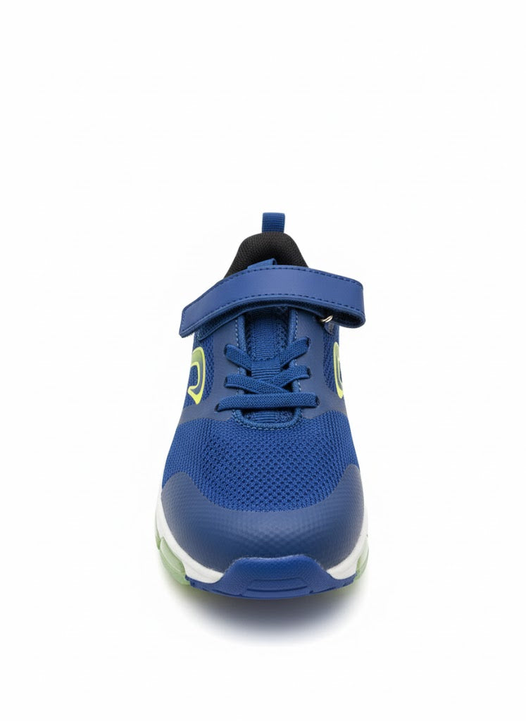 Sneakers Blue Pattern Plain Velcro UNYK