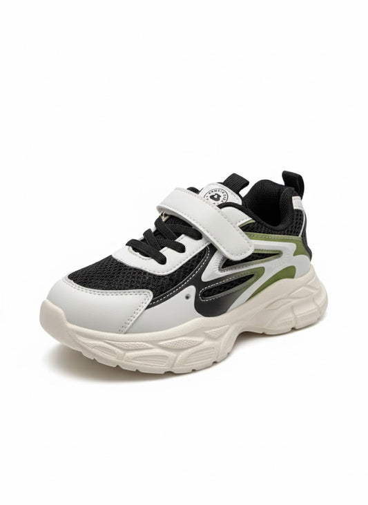 Breathable Mesh Fashion Sneakers for Toddlers, Little & Big Kids - Hook & Loop (Velcro)